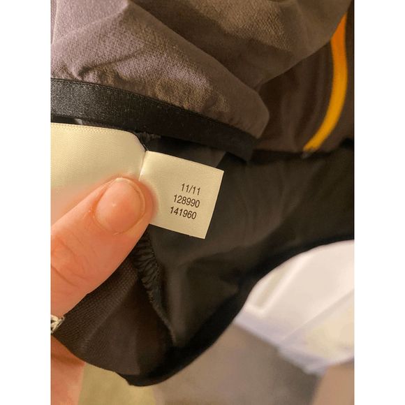 Salomon Men's Fast Wing III Gray Orange and Yellow Detail Jacket Size XL - Picture 3 of 9